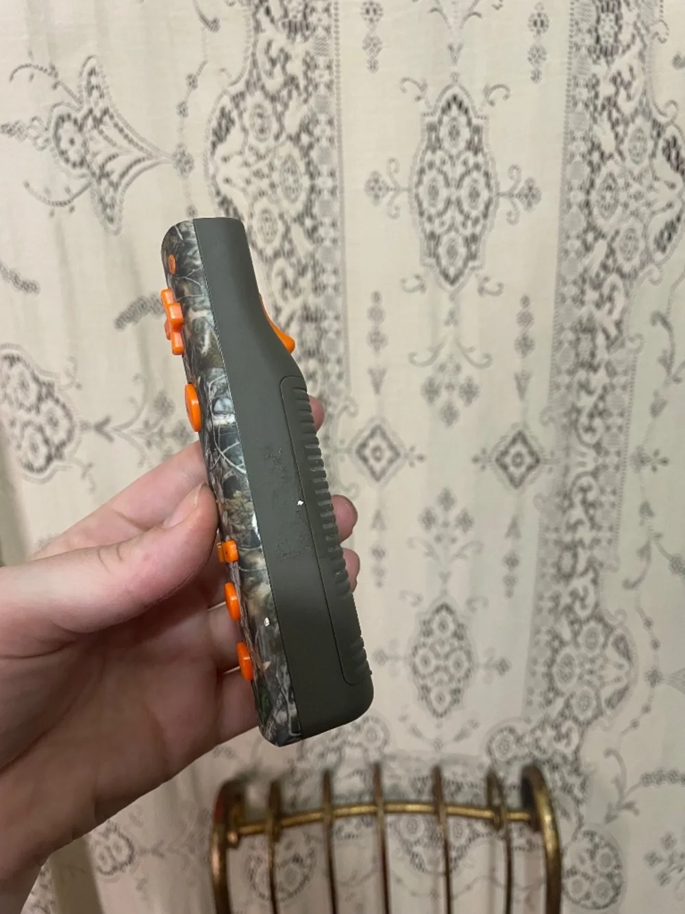 nintendo Wii: PowerA themed camoflage remote FOR PARTS